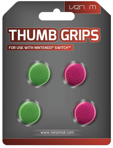 Thumb Grips 4x for Switch green/pink (VS4917)