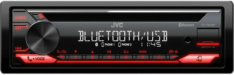 JVC KD-T822BT autórádió vásárlás, olcsó JVC KD-T822BT autórádió árak, akciók