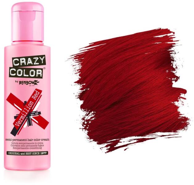 Hajszínező krém 100 ml 40 Vermillion Red