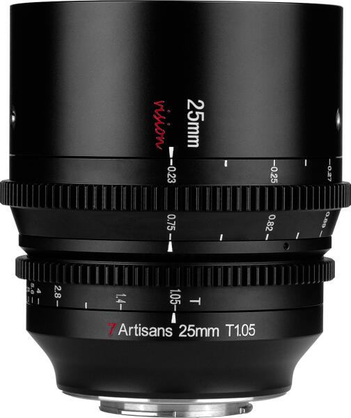 25mm T1.05 Cine (MFT)