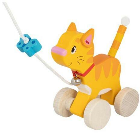 Goki Jucarie de tras pisicuta vesela (GOKI54896) - bravoshop (Jucării  pentru bebelusi) - Preturi
