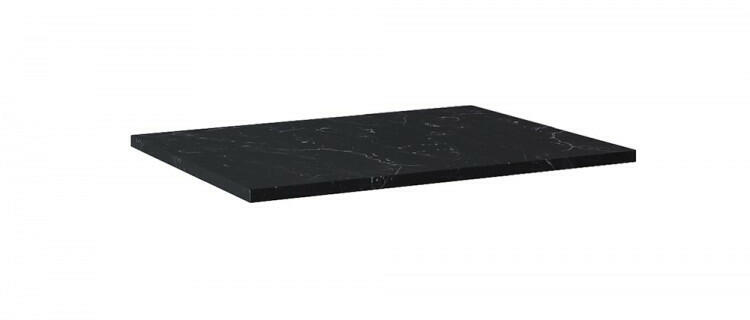 Marquina matt fekete márvány mosdópult 49, 4x70 cm AR-167807 (AR-167807)
