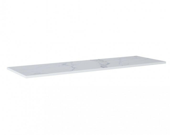 Calcatta matt fehér márvány mosdópult 160x46 cm AR-167405 (AR-167405)