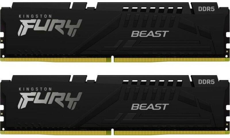 DDR5-5600 16GB kingston2枚セット(32GB) 金士頓Kingston FURY DDR5 5600 32G 16G*2 BEAST 桌上型超頻記憶