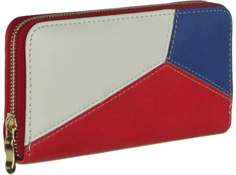 Vásárlás: Judu Cipzáros, piros-fehér-kék színű műbőr pénztárca (11862-4  piros) Pénztárca árak összehasonlítása, Cipzáros piros fehér kék színű  műbőr pénztárca 11862 4 piros boltok