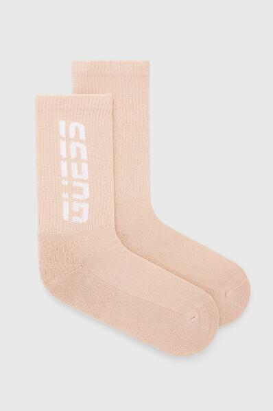 Guess Чорапи Guess дамско в розово (V2GZ01.ZZ00I) Дамски чорапи Цени,  оферти и мнения, списък с магазини, евтино Guess Чорапи Guess дамско в  розово (V2GZ01.ZZ00I)