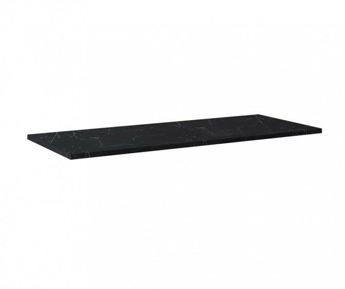 MARQUINA matt fekete márvány mosdópult 120x46 cm AR-167483 (AR-167483)