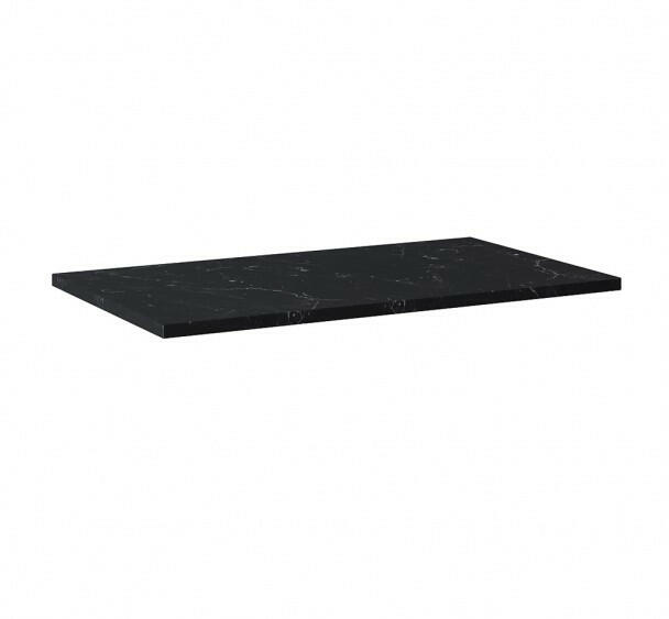 MARQUINA matt fekete márvány mosdópult 80x46 cm AR-167481 (AR-167481)