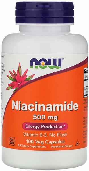 Vásárlás: NOW Niacinamide (B3-vitamin) kapszula 100 db Táplálékkiegészítő  árak összehasonlítása, Niacinamide B 3 vitamin kapszula 100 db boltok