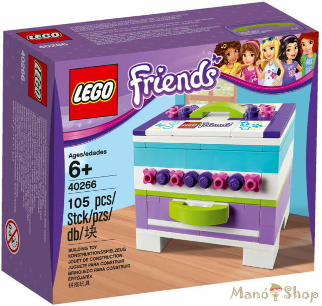 Vásárlás: LEGO® Friends - Tárolódoboz (40266) LEGO árak összehasonlítása, Friends  Tárolódoboz 40266 boltok