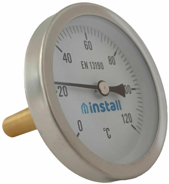 Vásárlás: Install hőmérő 63-as 0-120°C 200mm Fűtés szerelvény árak  összehasonlítása, hőmérő 63 as 0 120 C 200 mm boltok