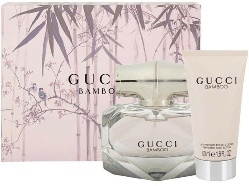 Gucci Set Gucci Bamboo, Femei: Apa de Parfum 50 ML + Lotiune de corp 50 ml  (Pachete de cadouri) - Preturi