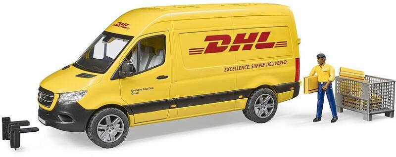 MB Sprinter DHL vezetővel (02671)