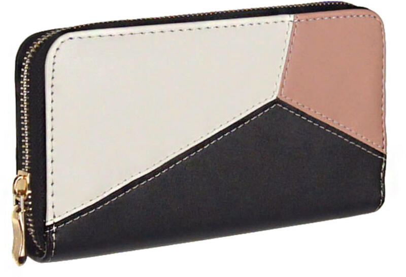 Vásárlás: Judu Cipzáros, fekete-fehér-pink színű műbőr pénztárca (11862-4  fekete) Pénztárca árak összehasonlítása, Cipzáros fekete fehér pink színű  műbőr pénztárca 11862 4 fekete boltok