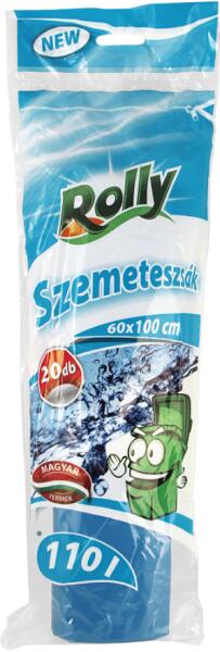 szemeteszsák 110L 20 db-os kiszerelésben 60x100cm