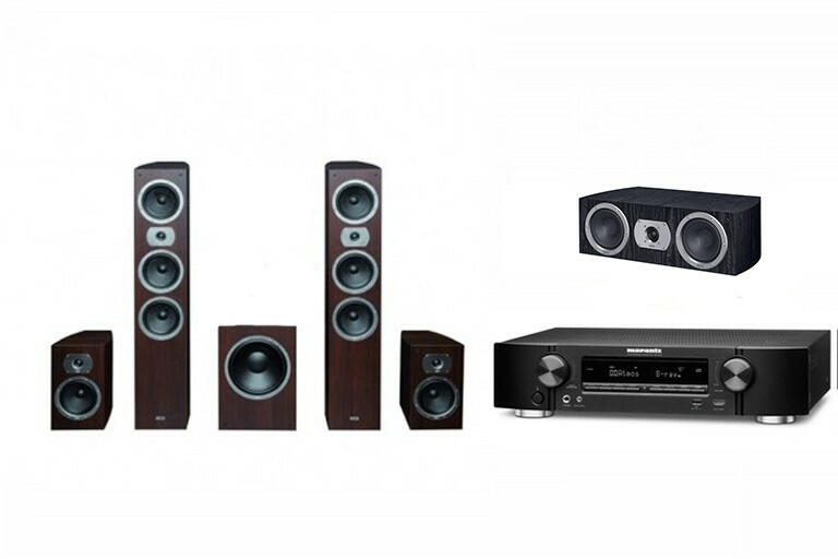 Marantz NR1607 + HECO Victa Prime 202 + 702 + Center 102 + Sub 252A