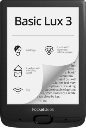 Vásárlás: PocketBook Basic Lux 3 (PB617) E-book olvasó árak  összehasonlítása, Basic Lux 3 PB 617 boltok