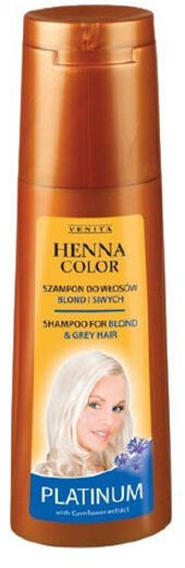Henna Color hajsampon szőke és ősz árnyalatú hajra 250ml
