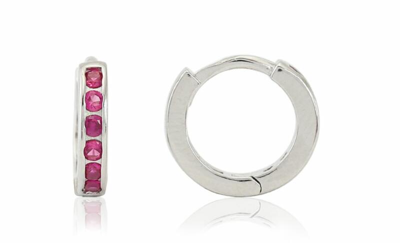 Vásárlás: Ezüst gyermek fülbevaló keskeny karika pink kövekkel 8mm Fülbevaló  árak összehasonlítása, gyermek fülbevaló keskeny karika pink kövekkel 8 mm  boltok