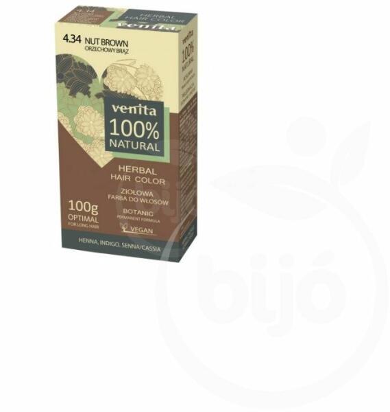 100% natural gyógynövényes 4.34 gesztenye barna 100 g