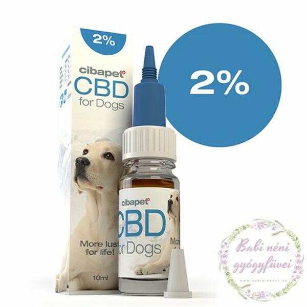 2% CBD olaj kutyáknak 10 ml