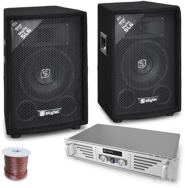 Vásárlás: Skytec 'DJ Rookie' szett 800W PA erősítő, hangfalak, 800 W  (PL-2463-4665) (PL-2463-4665) DJ szett árak összehasonlítása, DJ Rookie  szett 800 W PA erősítő hangfalak 800 W PL 2463 4665 PL 2463 4665 boltok