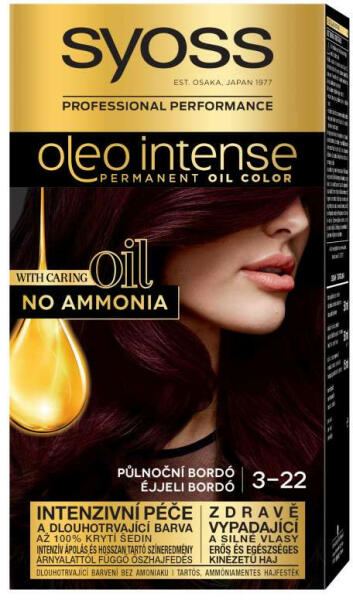 Oleo Intense 3-22 Éjjeli bordó