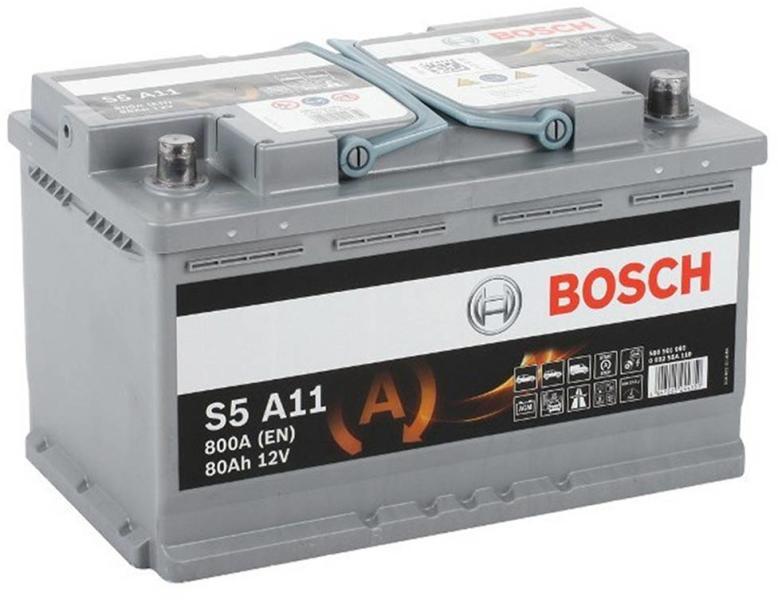 Bosch S5 AGM 80Ah 800A right+ (0092S5A110) (Acumulator auto) - Preturi