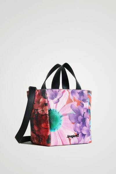 Vásárlás: Desigual női kézi táska fonott mintás virágos lila eső Női táska  árak összehasonlítása, nőikézitáskafonottmintásvirágoslilaeső boltok