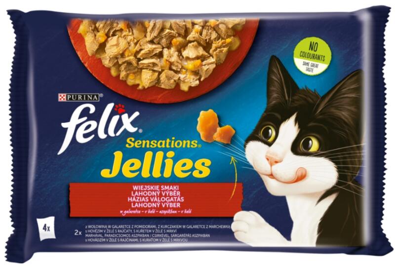 Sensations Jellies Homemade Selection 4x85 g