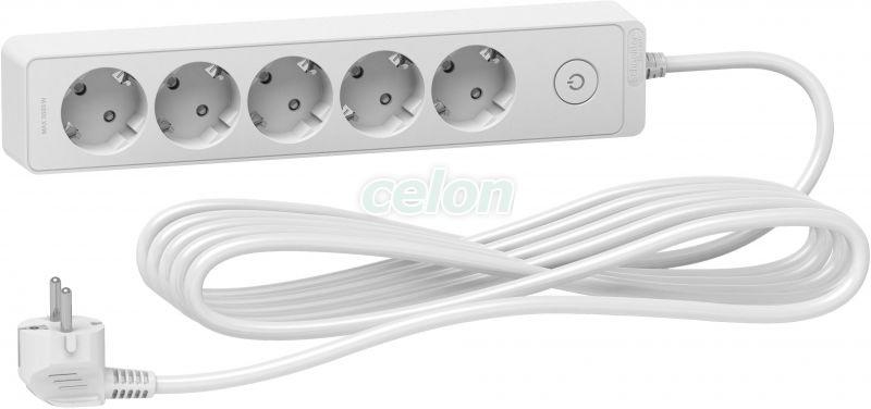 Vásárlás: Schneider Electric 5 Plug 5m (ST9455W) Elosztó, hosszabbító árak  összehasonlítása, 5 Plug 5 m ST 9455 W boltok
