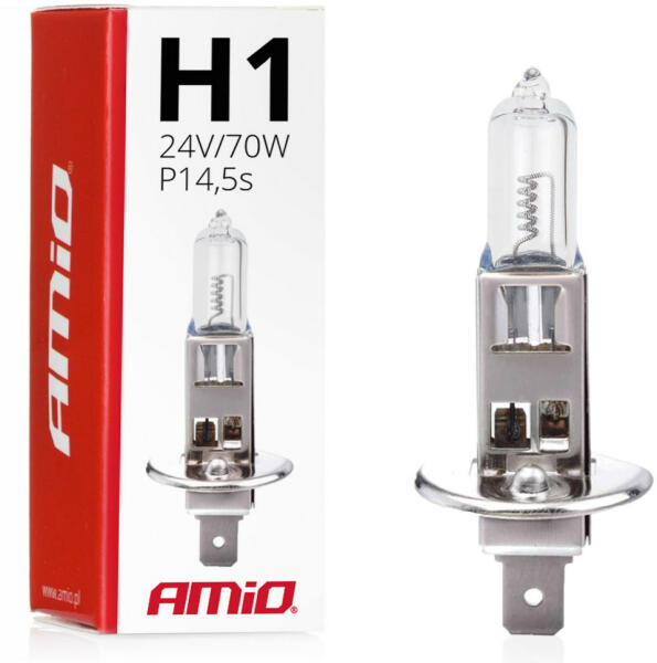 Vásárlás: AMiO H1 halogén izzó 24V 70W (01482) Autó izzó árak  összehasonlítása, H 1 halogén izzó 24 V 70 W 01482 boltok