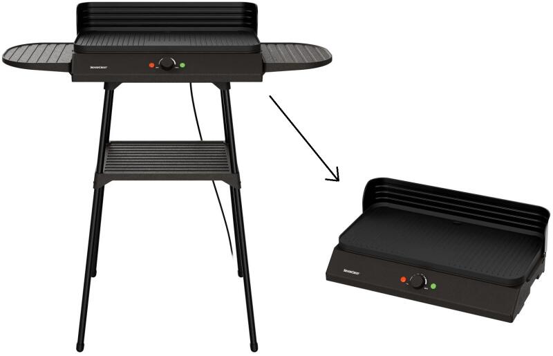 SilverCrest SEGS 2200 B2 Grillsütő, barbecue vásárlás, olcsó SilverCrest  SEGS 2200 B2 grillsütő, raclette, barbecue árak, akciók