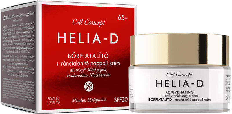 Cell Concept 65+ bőrfiatalító és ránctalanító nappali krém 50 ml