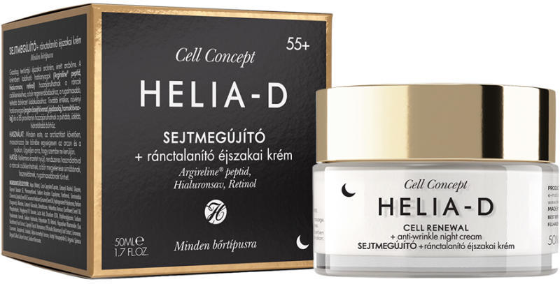 Cell Concept 55+ sejtmegújító és ránctalanító éjszakai krém 50 ml