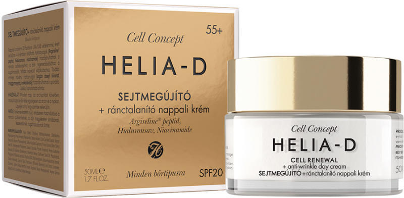 Cell Concept 55+ sejtmegújító és ránctalanító nappali krém 50 ml