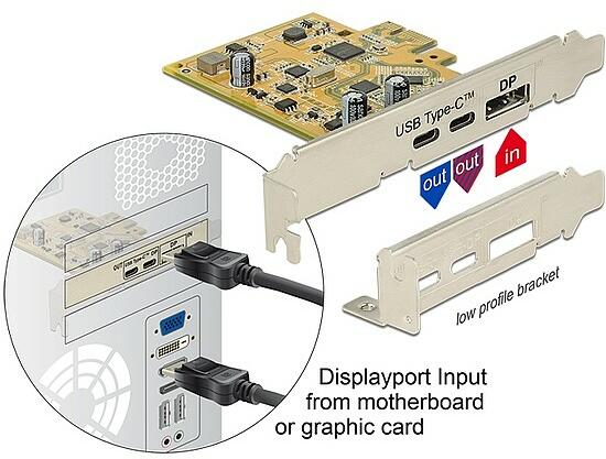 Vásárlás: Delock PCI Express-kártya > 1 x külső, USB Type-C 3.1-es  csatlakozóhüvely + 1 x külső, USB Type-C (89582) - dellaprint Bővítőkártya  árak összehasonlítása, PCI Express kártya 1 x külső USB Type