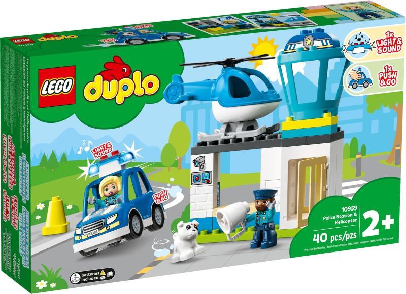Vásárlás: LEGO® DUPLO® - Rendőrkapitányság és helikopter (10959) LEGO árak  összehasonlítása, DUPLO Rendőrkapitányság és helikopter 10959 boltok