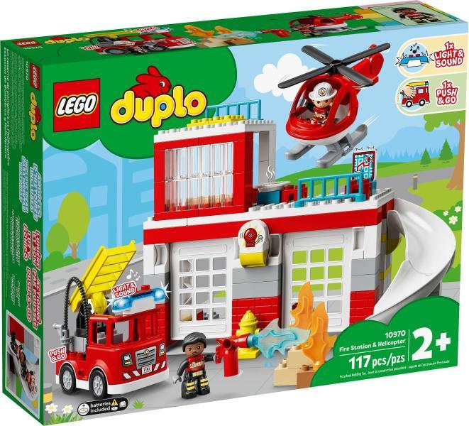 Vásárlás: LEGO® DUPLO® - Tűzoltóállomás és helikopter (10970) LEGO árak  összehasonlítása, DUPLO Tűzoltóállomás és helikopter 10970 boltok