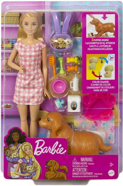 Vásárlás: Mattel Barbie - Újszülött kölyökkutyusok játékszett (HCK75) Barbie  baba árak összehasonlítása, Barbie Újszülött kölyökkutyusok játékszett HCK  75 boltok