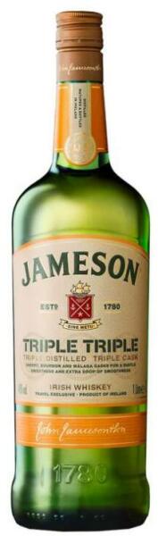 Vásárlás: Jameson Triple 1 l 40% Whiskey árak összehasonlítása, Triple 1 l  40 boltok