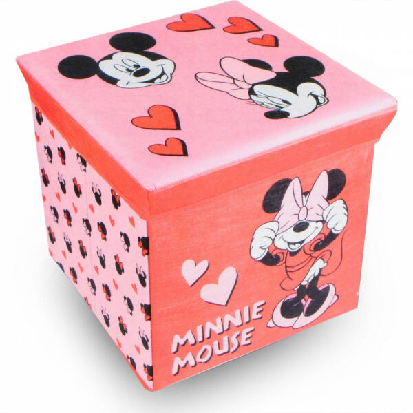 Vásárlás: Delta Children Játéktároló doboz és puff Minnie egér (UBBH0770)  Játéktároló árak összehasonlítása, Játéktároló doboz és puff Minnie egér  UBBH 0770 boltok