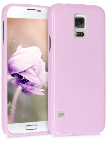 kwmobile Husa pentru Samsung Galaxy S5/Galaxy S5 Neo, Silicon, Violet,  33252.38 (4057665124349) (Husa telefon mobil) - Preturi