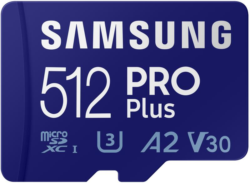Samsung PRO Plus microSDXC 512GB UHS-I/U3/A2/C10 (MB-MD512KB/WW) (Card  memorie) - Preturi