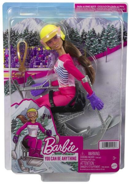 Vásárlás: Mattel Barbie - olimpia paralimpikon síelő baba (HCN33) Barbie  baba árak összehasonlítása, Barbie olimpia paralimpikon síelő baba HCN 33  boltok