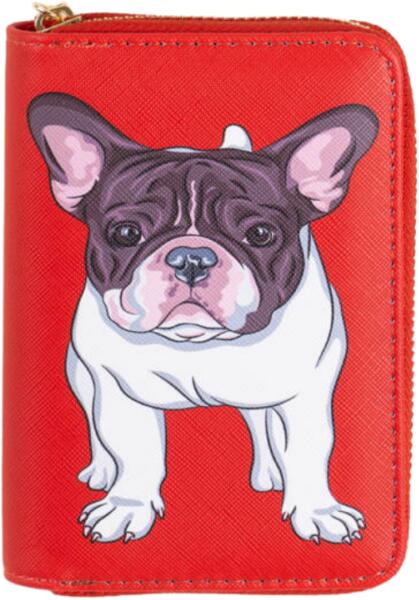 Vásárlás: Francia bulldog mintás pénztárca, piros, közepes méret Pénztárca  árak összehasonlítása, Francia bulldog mintás pénztárca piros közepes méret  boltok