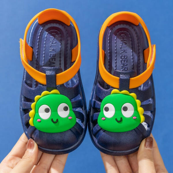 SuperBebeShop Papuci tip sandaluta din cauciuc pentru copii - Dino  (Sandale, papuci plus bebelusi) - Preturi
