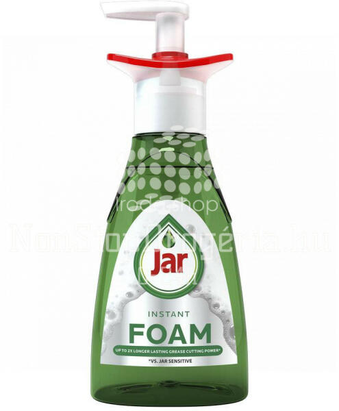 Vásárlás: Jar Instant Foam azonnali hab mosogatószer (350ml) Mosogatószer,  súrolószer árak összehasonlítása, Instant Foam azonnali hab mosogatószer  350 ml boltok