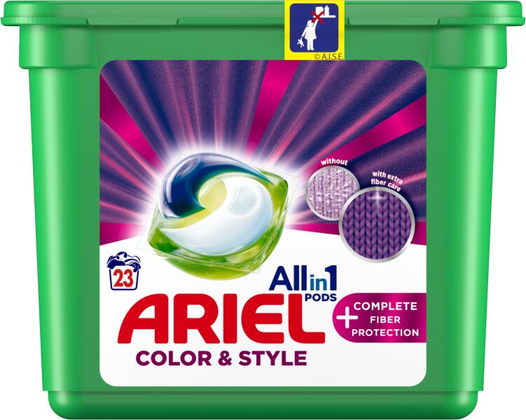 Vásárlás: Ariel Complete Color & Style 23 db Mosószer, mosópor árak  összehasonlítása, Complete Color Style 23 db boltok