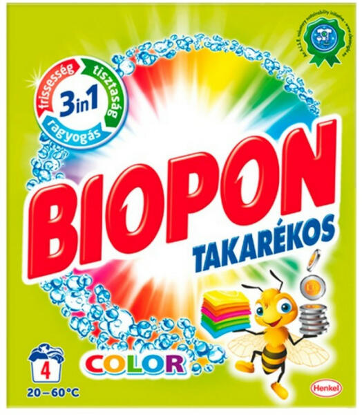 Vásárlás: Biopon Color Takarékos 260 g Mosószer, mosópor árak  összehasonlítása, ColorTakarékos260g boltok